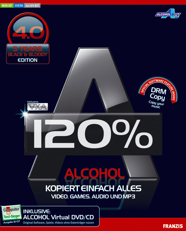 Alcohol 120 Edition